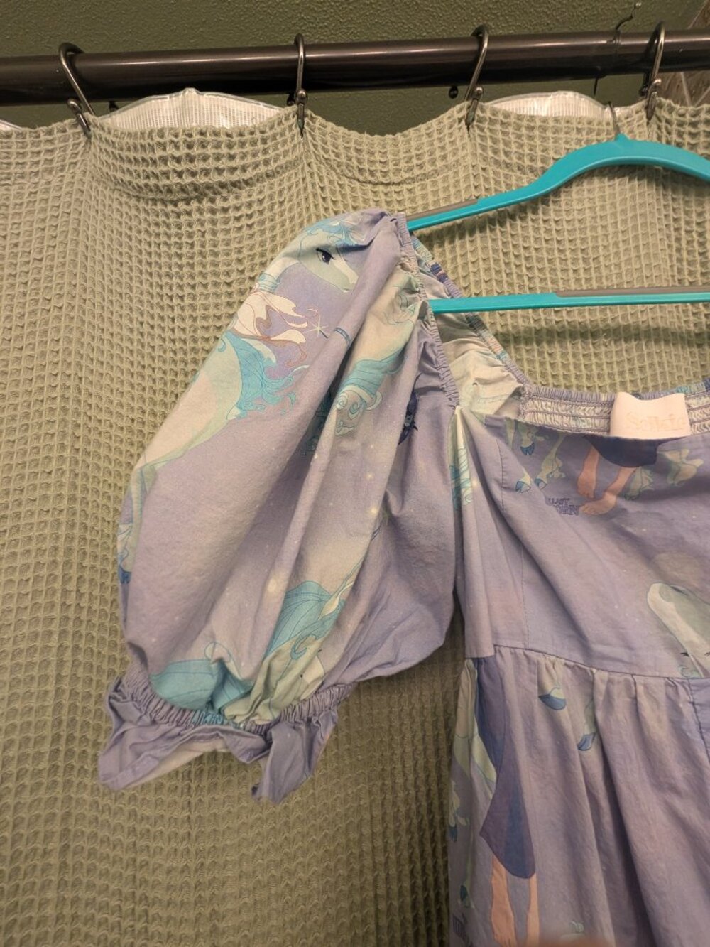 RARE Selkie x The Last Unicorn Jumpsuit Size L - Picture 4 of 7